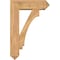 Ekena Millwork Imperial Arts and Crafts Smooth Bracket w/ Offset Brace, Western Red Cedar, 7 1/2"W x 24"D x 36"H BKT0806X24X36IMP03SWR - alternate 2